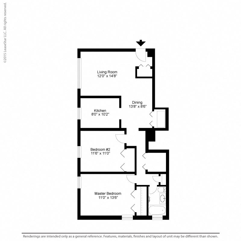 2 Bedroom